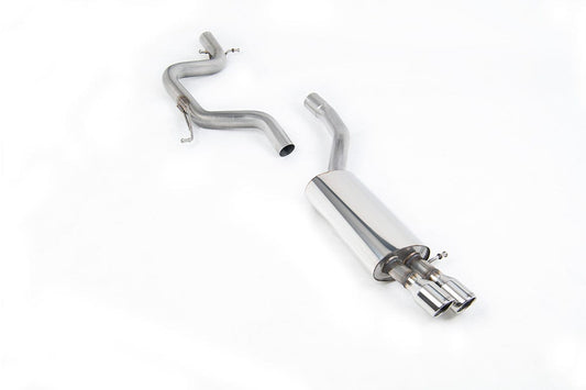 MillTek SSXVW161 Volkswagen Jetta Non-Resonated Cat-Back