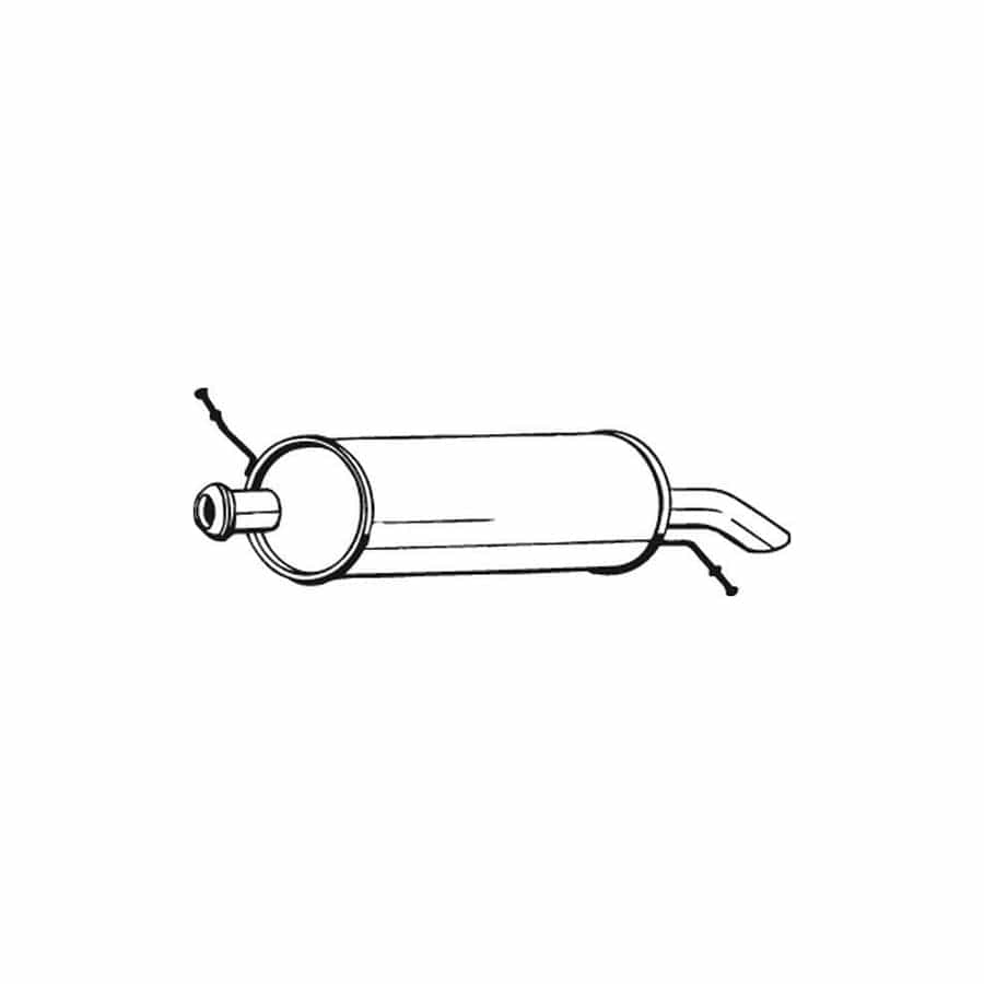 Bosal 135-541 Rear Silencer for Citroen C5