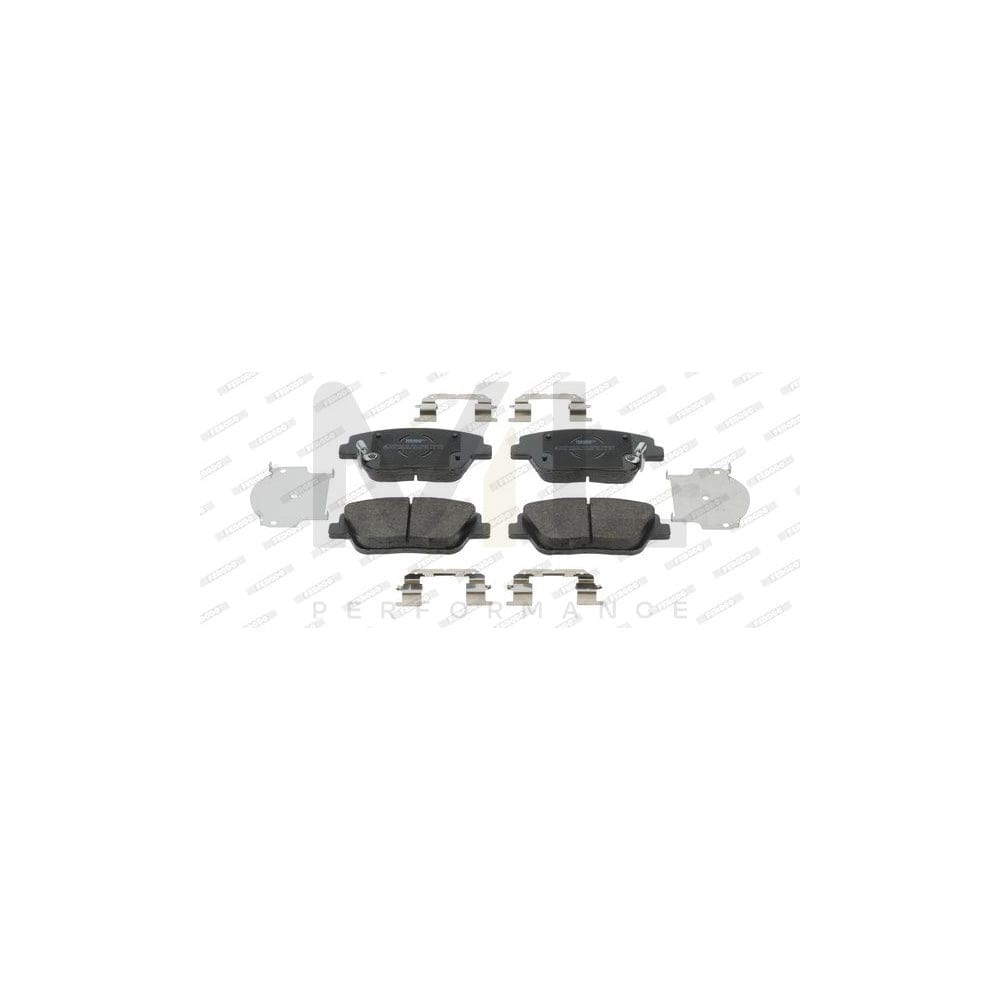 Ferodo Premier Eco Friction FDB4831 Brake Pad Set for Kia Optima / K5 (Tf) With Acoustic Wear Warning, With Accessories