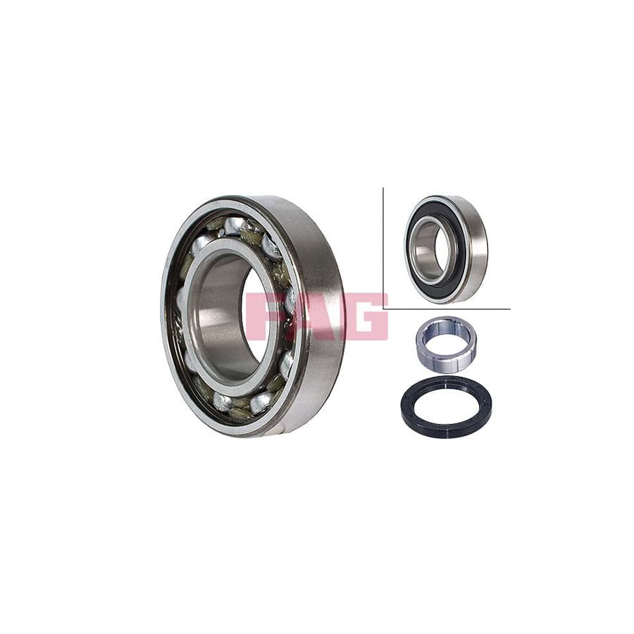 FAG 713 6234 40 Wheel Bearing Kit For Suzuki Grand Vitara I Off-Road (Ft, Ht)