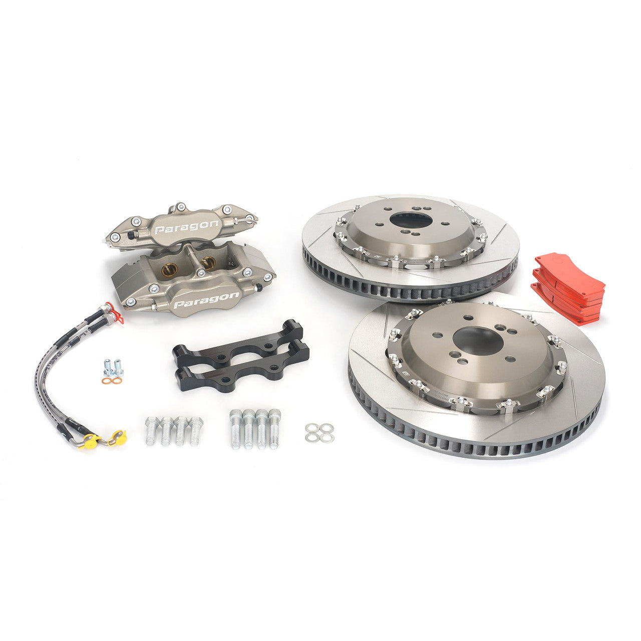Paragon PBK.04.082.355.320.TL.01.02.Px.R Track Performance Big Brake Kit (PA025 4 piston) - BMW 3 Series (E9x) Rear