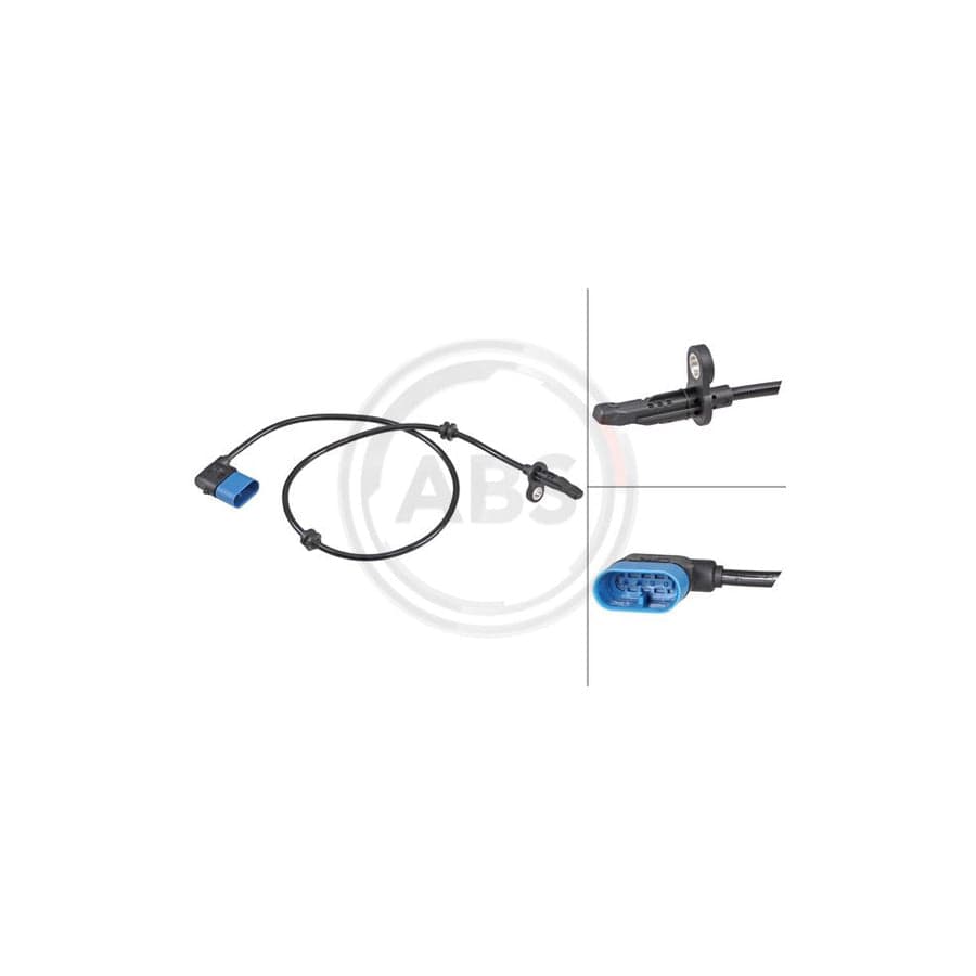 A.B.S. 32033 ABS Sensor suitable for MERCEDES-BENZ S-Class