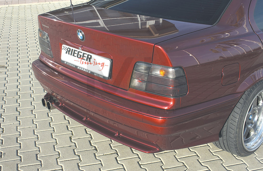 Rieger 00049031 BMW 3 Series E36 Rear Diffuser 3 | ML Performance UK Car Parts
