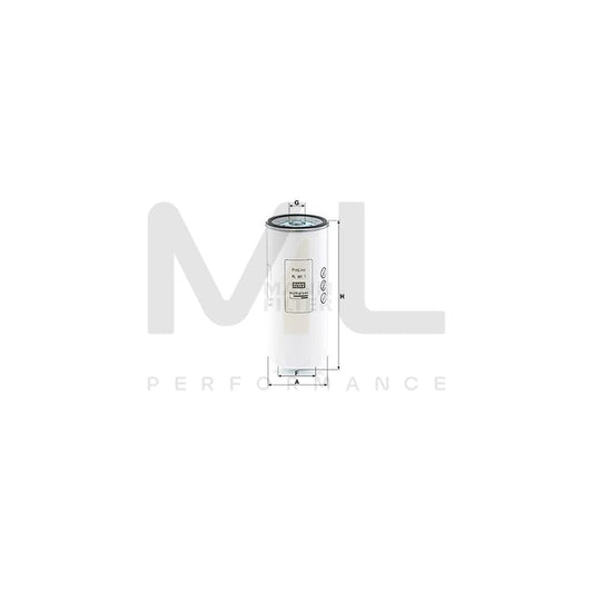 MANN-FILTER PL 601/1 Fuel filter Spin-on Filter