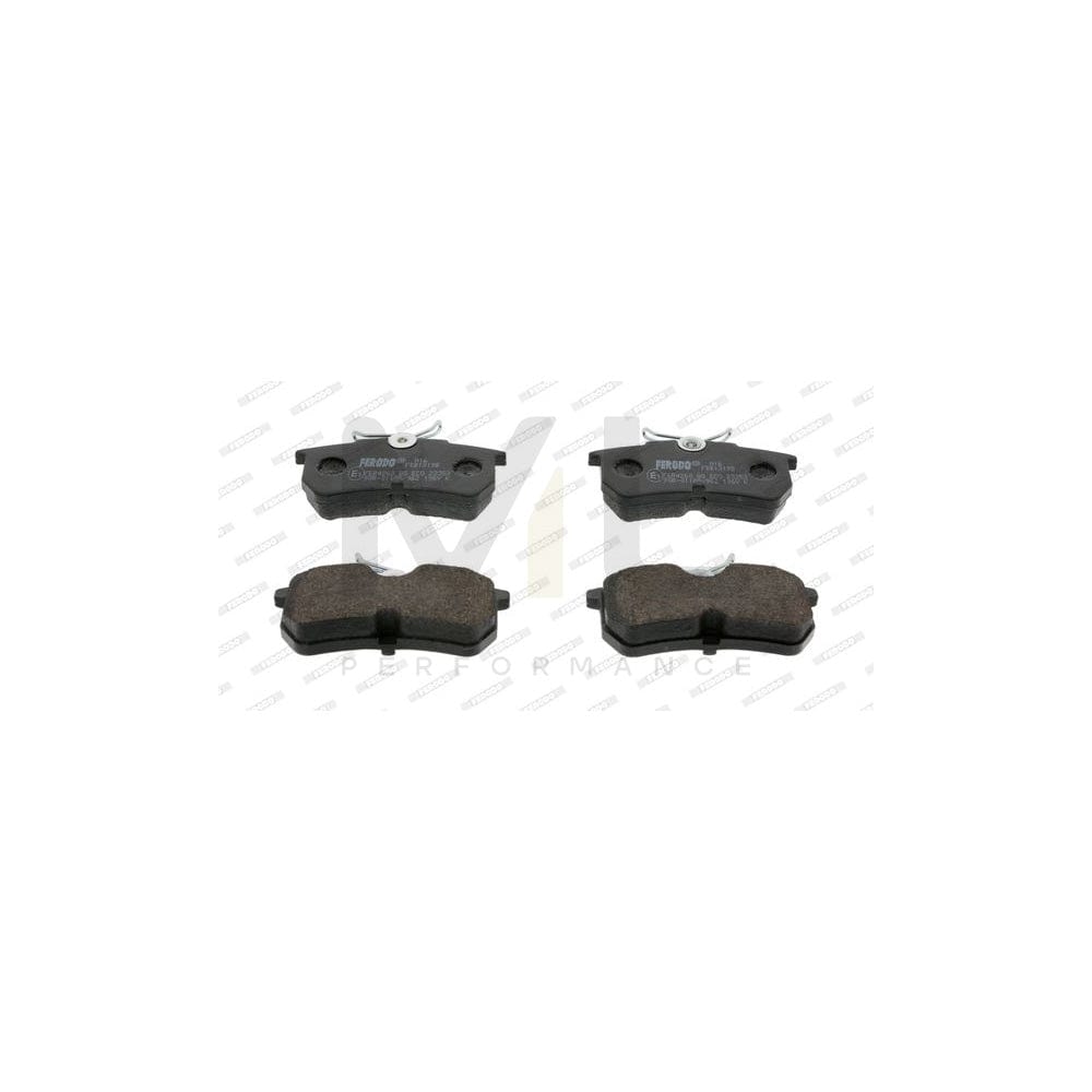 Ferodo Premier FDB1319B Brake Pad Set Not Prepared for Wear Indicator