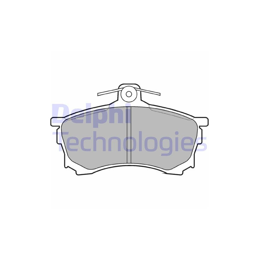Delphi Lp992 Brake Pad Set For Mitsubishi Carisma