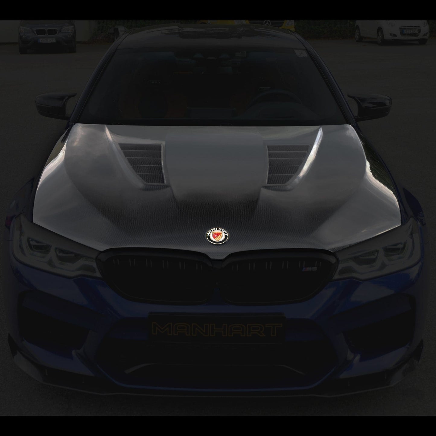 MANHART MH2F9011110 CARBON HOOD FOR BMW F90 M5 (COMPETITION / CS) WITH GTR AIR-VENTS