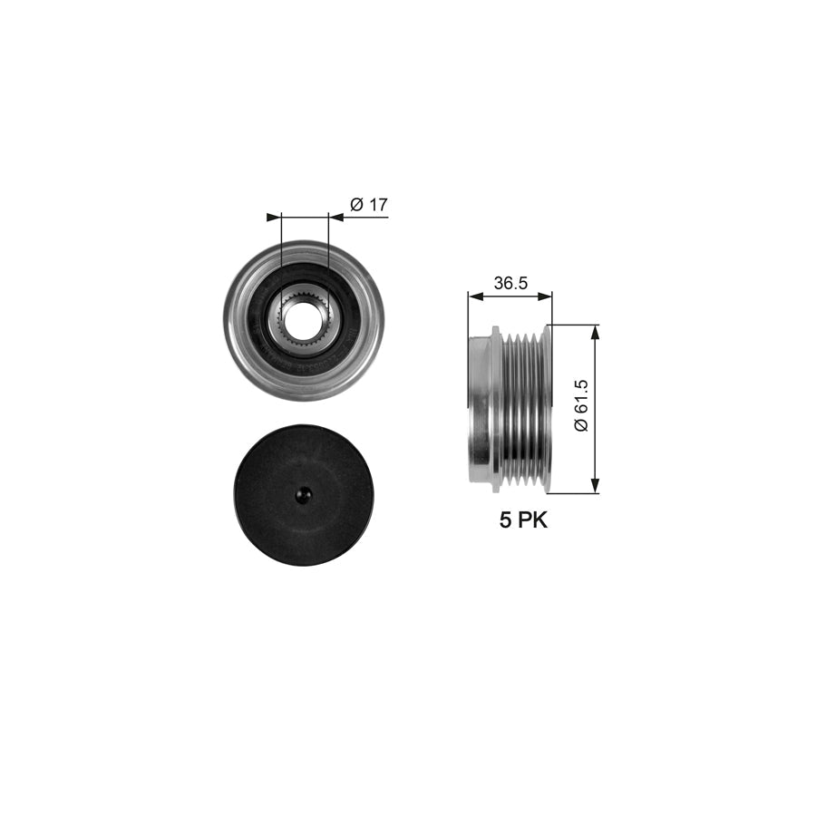 Gates OAP7041 Alternator Freewheel Clutch