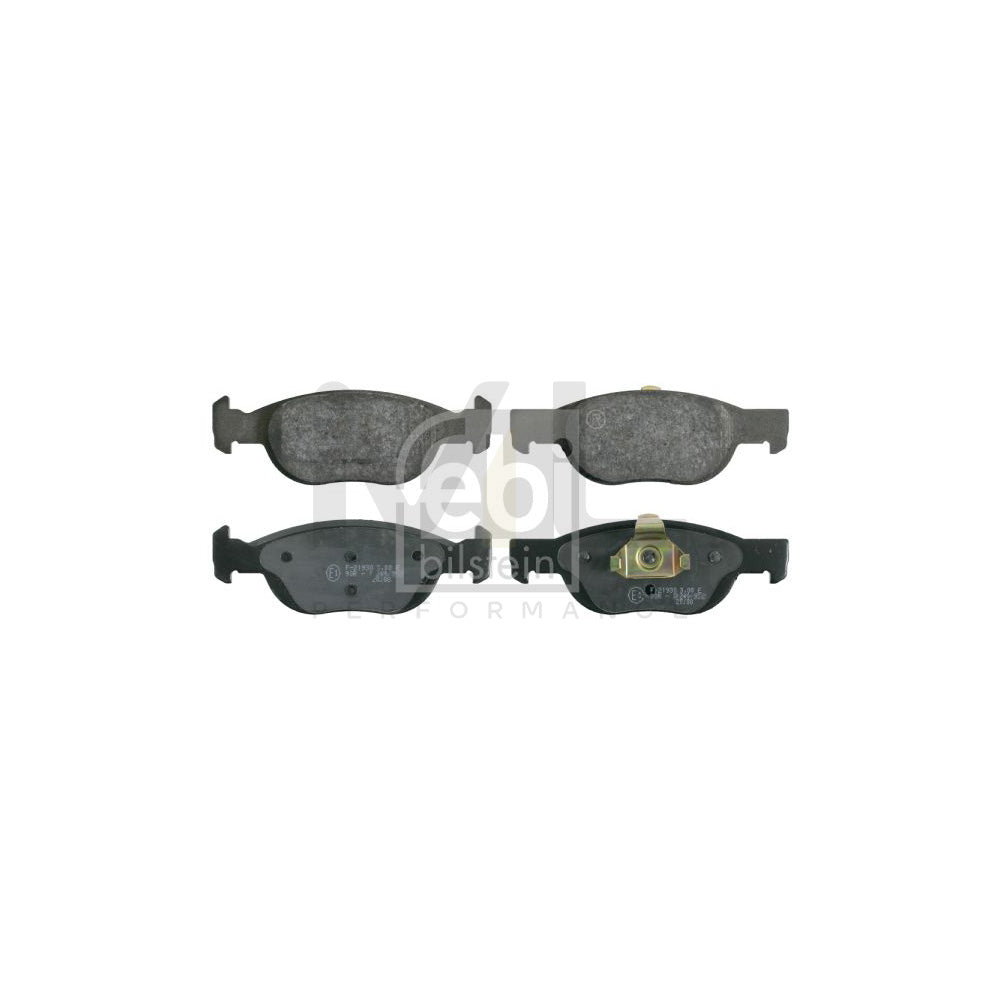 Febi Bilstein 16093 Brake Pad Set Front Axle, Excl. Wear Warning Contact | ML Performance Car Parts
