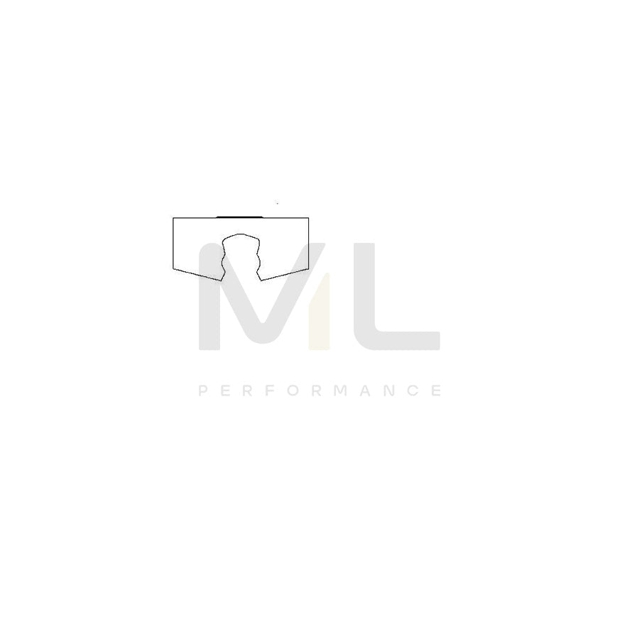 TEXTAR 82000600 Brake pad wear sensor WI-fastener