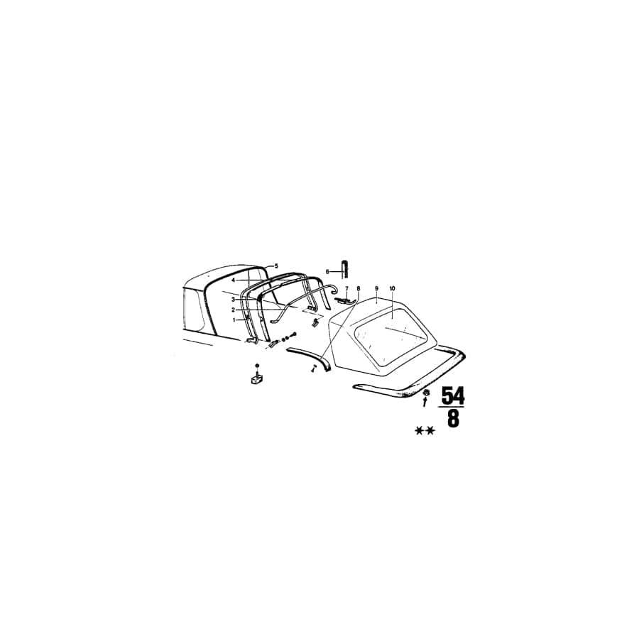 Genuine BMW 51711820370 Sealing (Inc. 2002)
