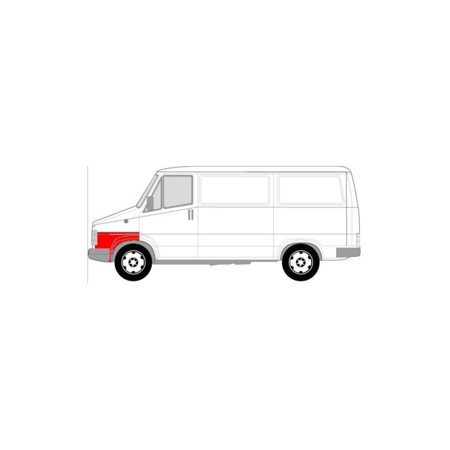 Blic 6504-03-2096323P Wing Fender