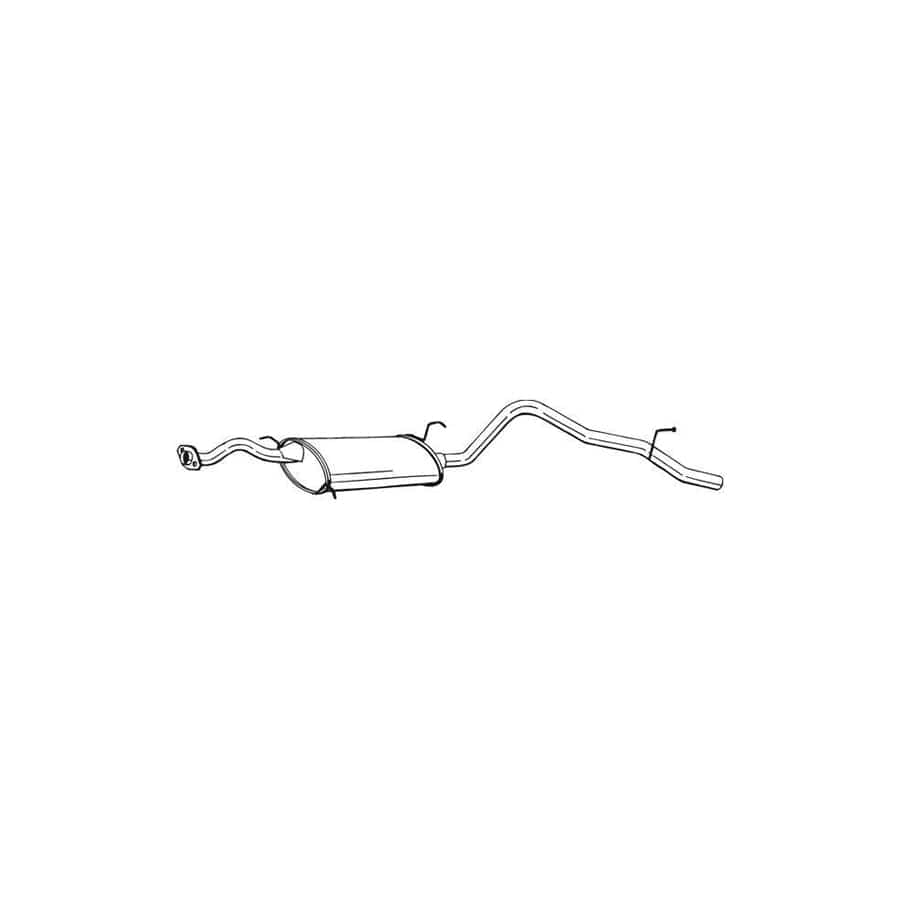 Bosal 285-027 Rear Silencer for Daihatsu Sportrak