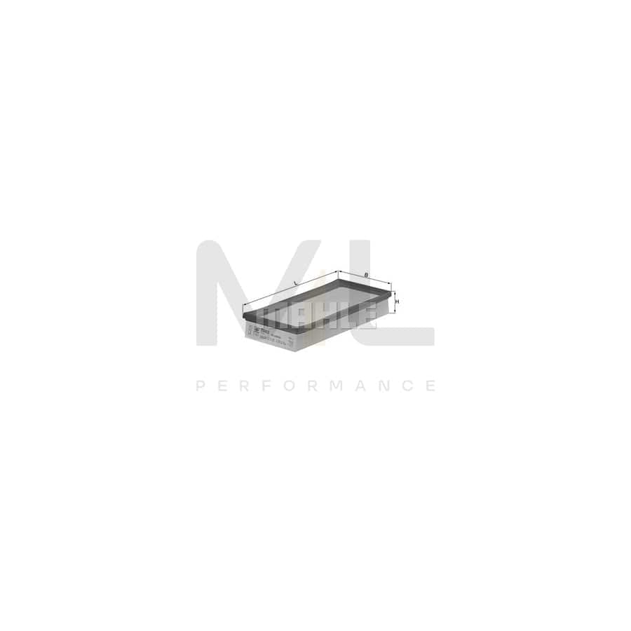 MAHLE ORIGINAL LX 1141 Air Filter Filter Insert | ML Performance Car Parts