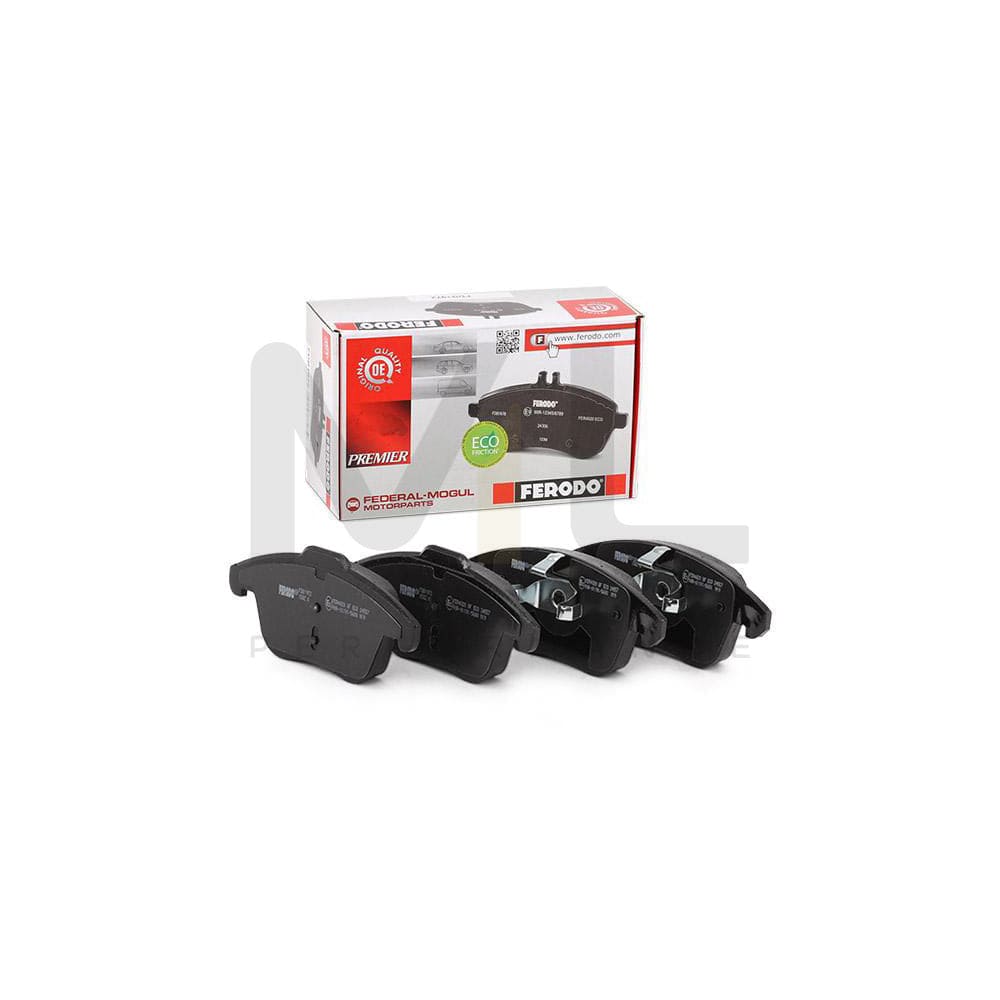 Ferodo Premier Eco Friction FDB1972 Brake Pad Set Not Prepared for Wear Indicator, With Piston Clip, Without Accessories