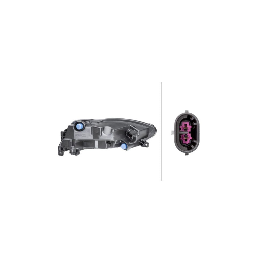 Hella 1ND 012 996-011 Fog Light For Seat Leon