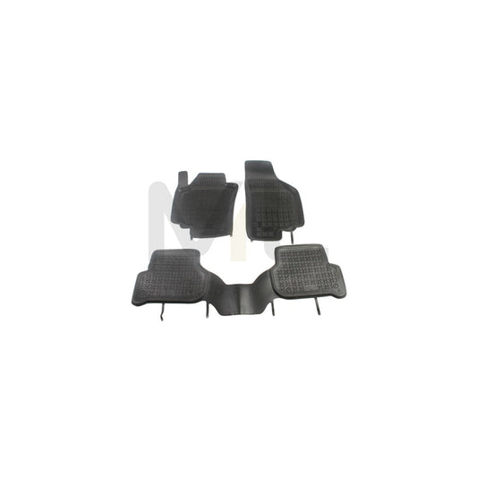 REZAW PLAST Tailored 202005 Floor mat set for SEAT Altea XL (5P5, 5P8) Elastomer, Front and Rear, Quantity: 3, Black