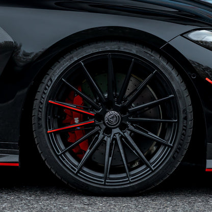 MANHART FOR BMW 4 SERIES - YIDO PERFORMANCE FORGED+ 1 RIM SET - MATTE BLACK