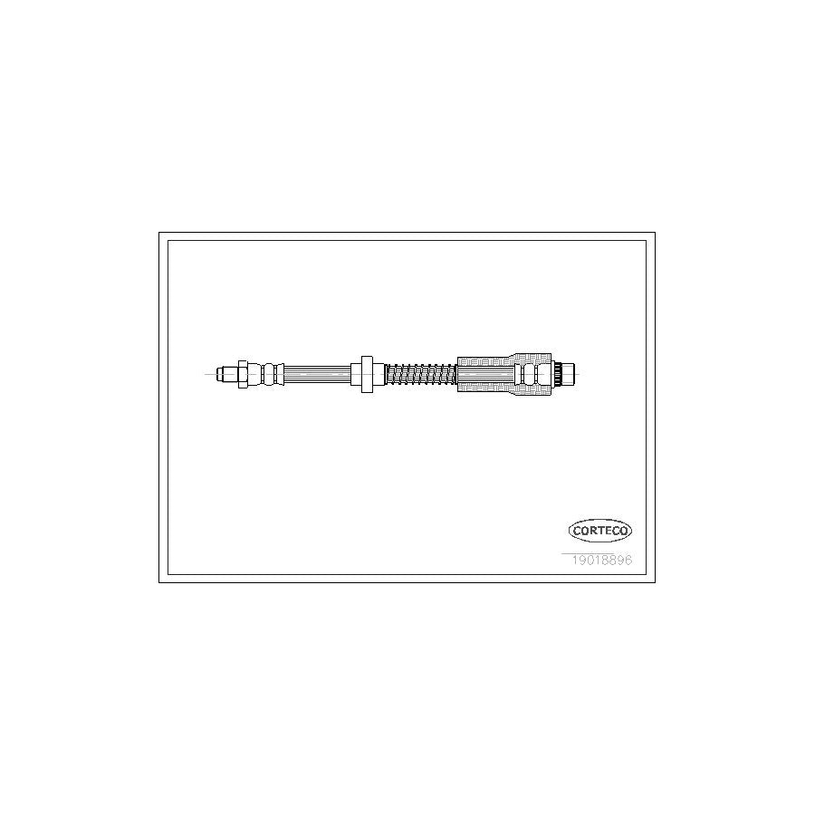 Corteco 19018896 Brake Hose