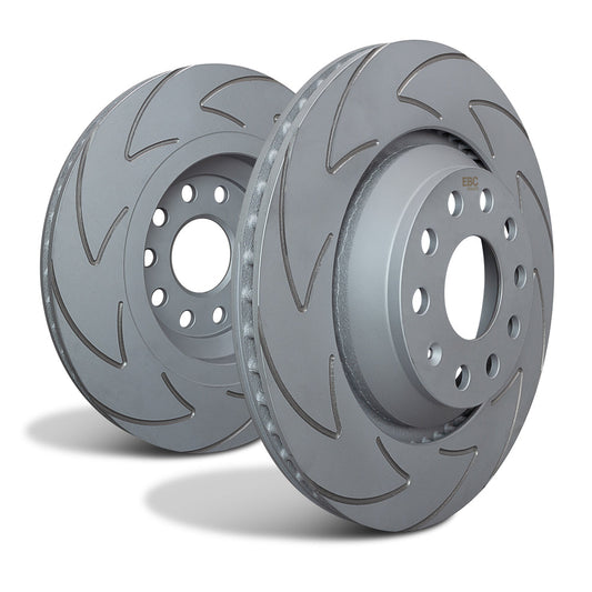 EBC BSD1463 Toyota Landcruiser Grooved Discs Front  1 | ML Performance UK Car Parts