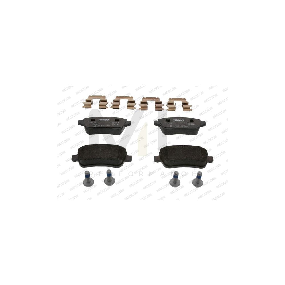 Ferodo Premier FDB1797 Brake Pad Set for Fiat Croma Not Prepared for Wear Indicator, With Brake Caliper Screws, Without Accessories