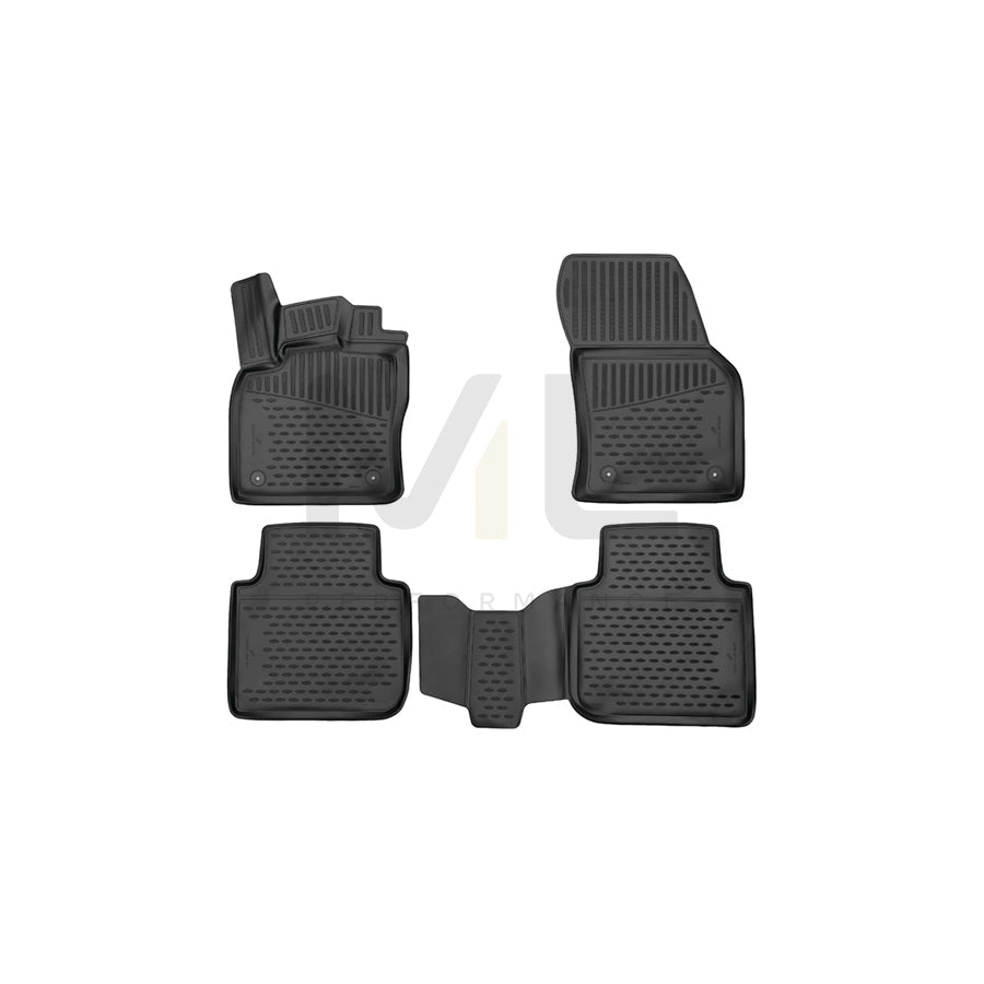 WALSER XTR 75047 Floor mat set Front and Rear