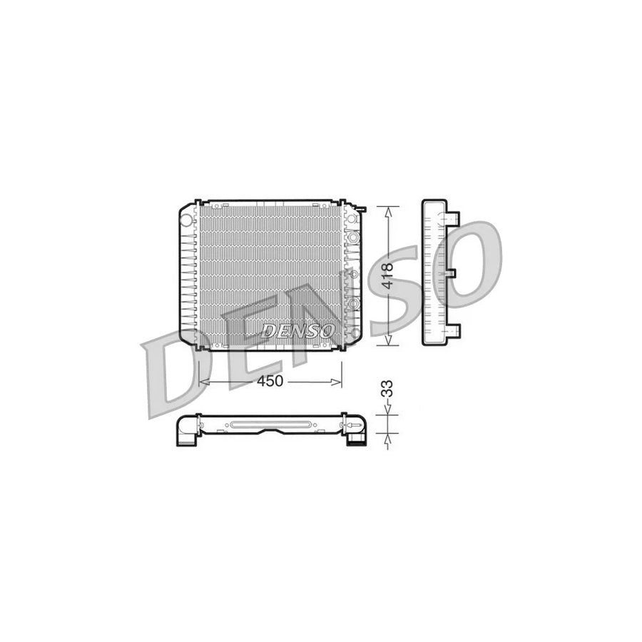 DENSO DRM33005 Engine Radiator