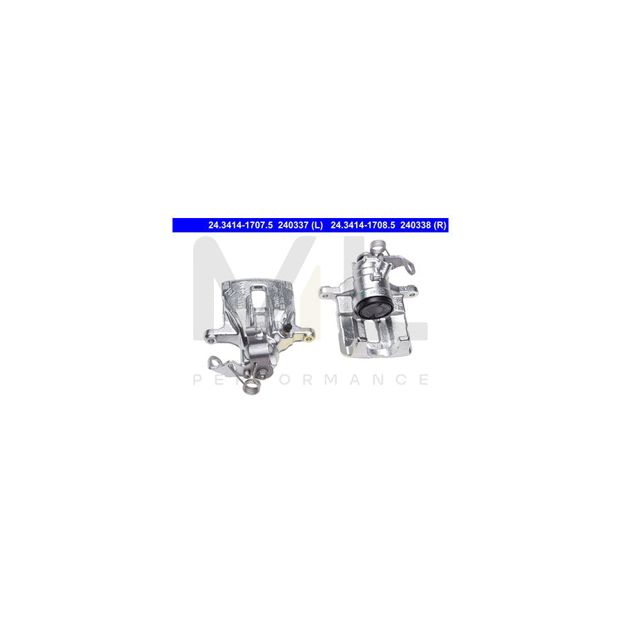 ATE 24.3414-1708.5 Brake Caliper without holder