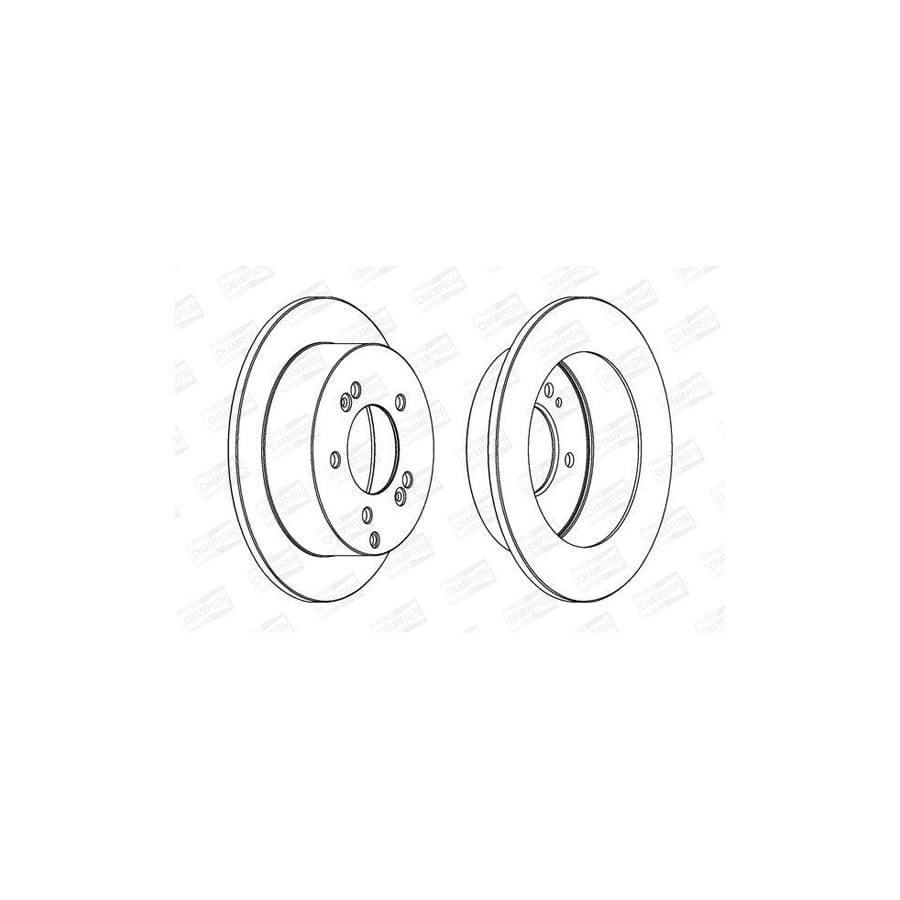 Champion 562552Ch Brake Disc