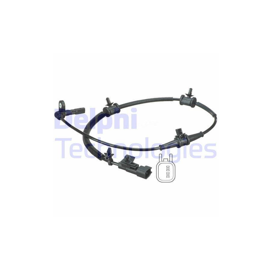 Delphi Ss20358 Abs Sensor For Chevrolet Malibu Viii (V300)