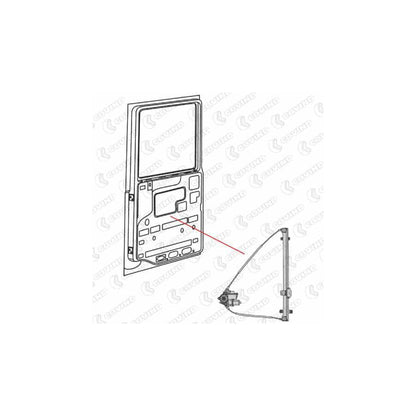 Covind Xf0/166 Window Regulator