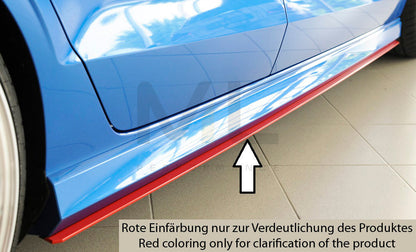 Rieger 00056801 Audi 8V Side Skirt Splitter (A3, S3 & RS3) 5 | ML Performance UK Car Parts