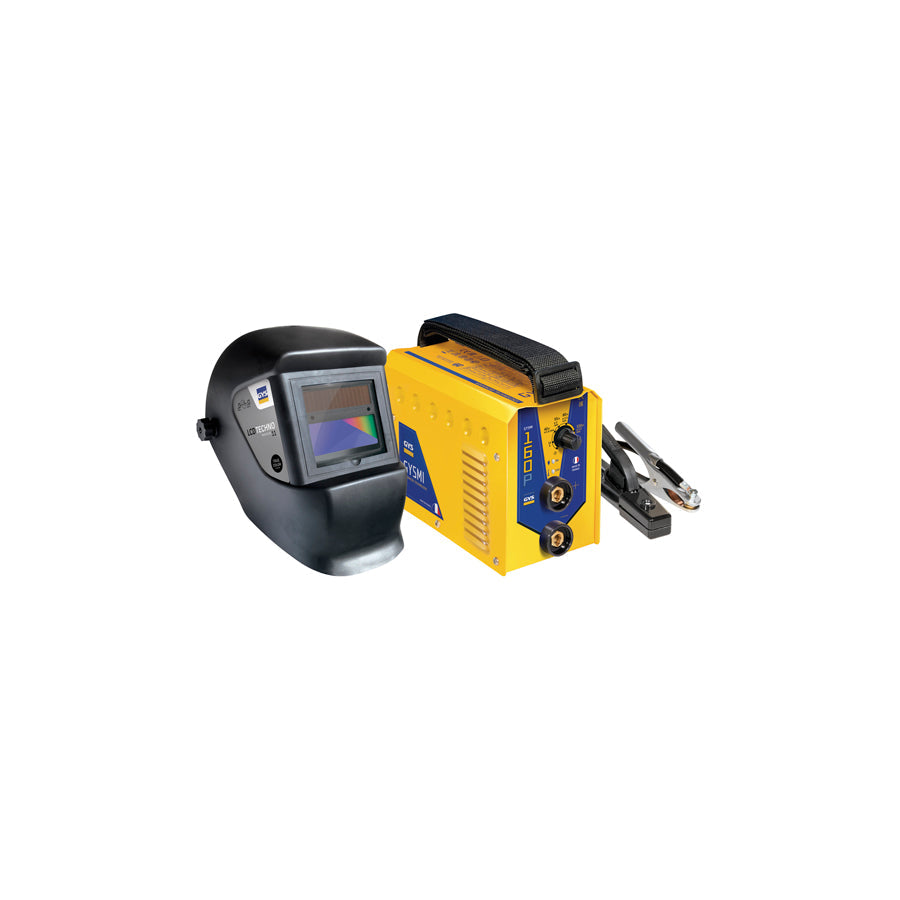 Gys 030435 Bundle Gysmi 160 P + Lcd Techno 11 Helmet Welding Machines And Plasma Cutters