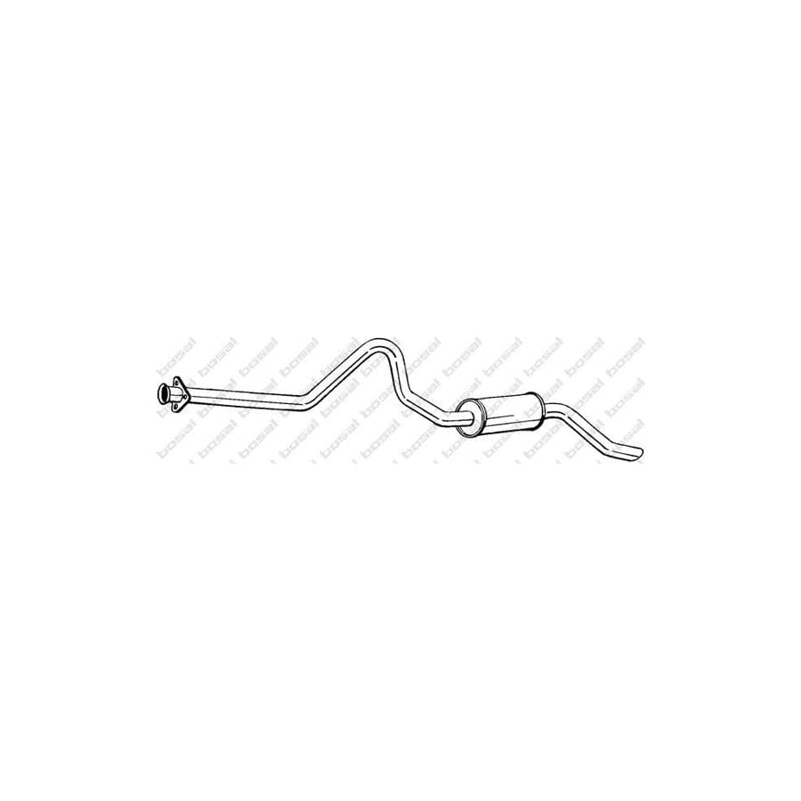 Bosal 284-379 Rear Silencer for Land Rover 110/127 (Ldh)