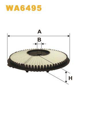WIX Filters WA6495 Air Filter
