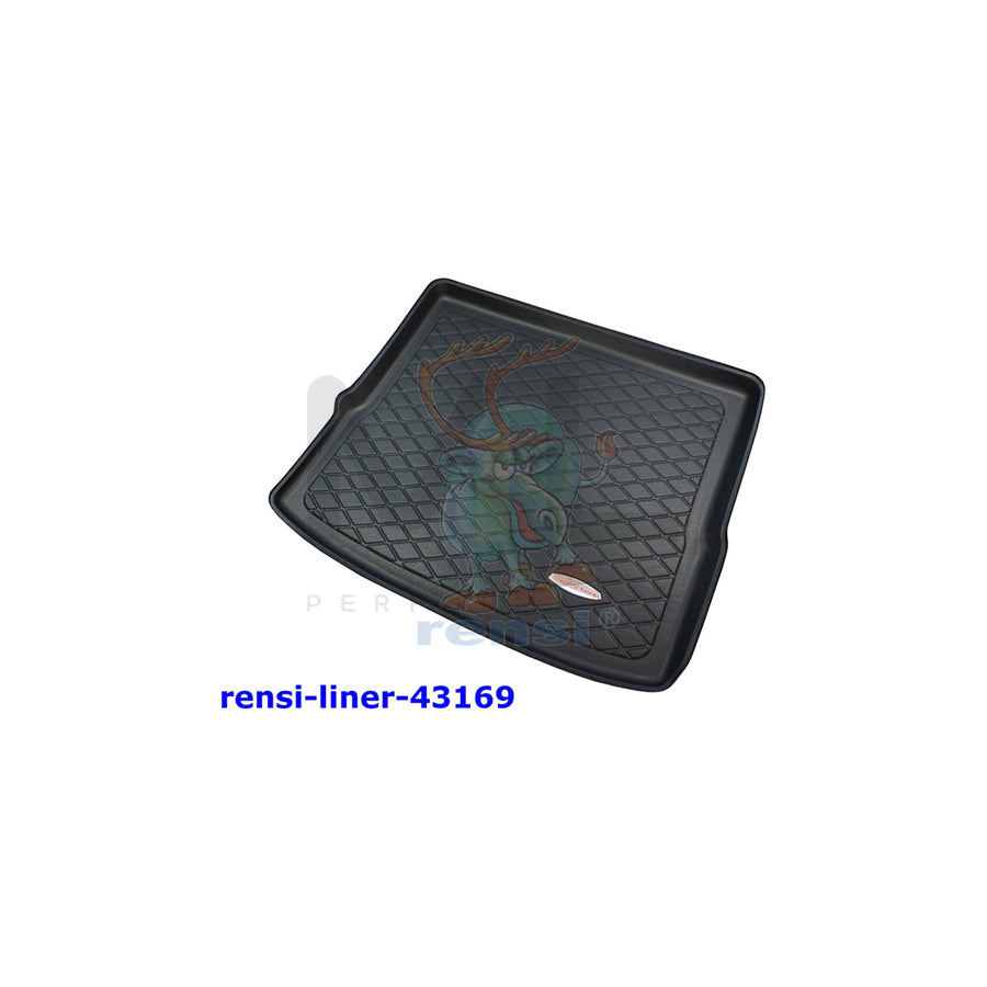 RENSI 43169 Car boot tray for BMW X1 (F48) Plastic, fits top/higher cargo floor