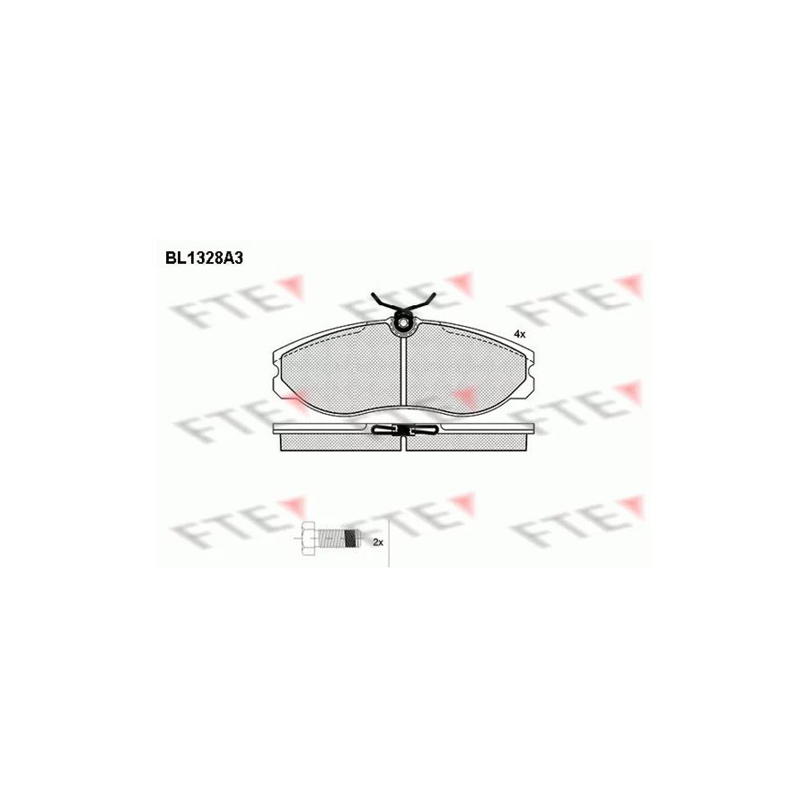 FTE 9010120 Brake Pad Set