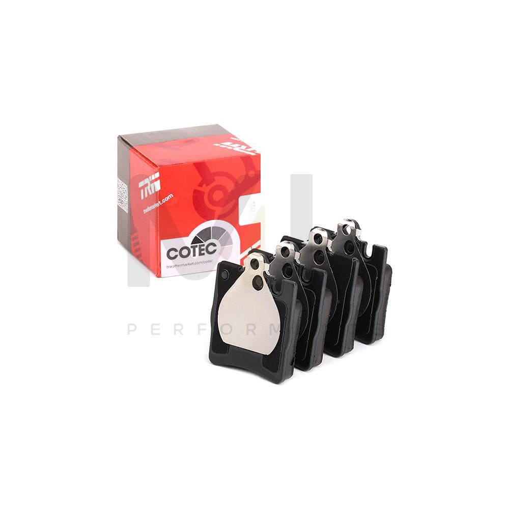 TRW Cotec Gdb1421 Brake Pad Set Prepared For Wear Indicator