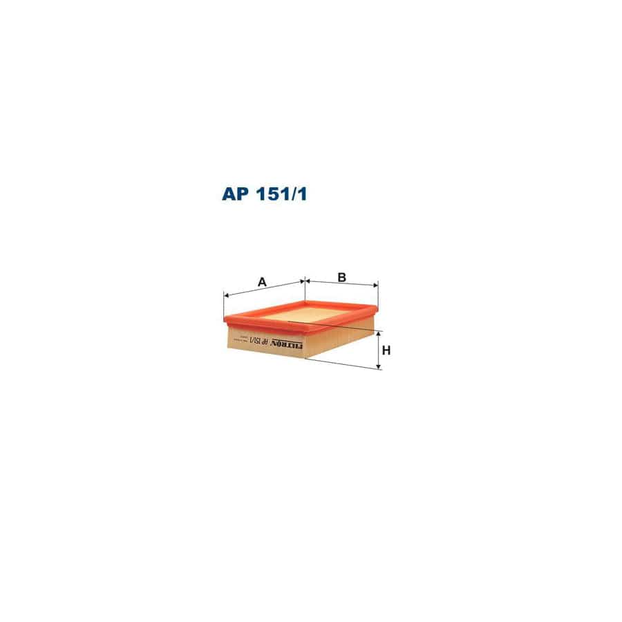 Filtron Ap 151/1 Air Filter For Ford Fiesta