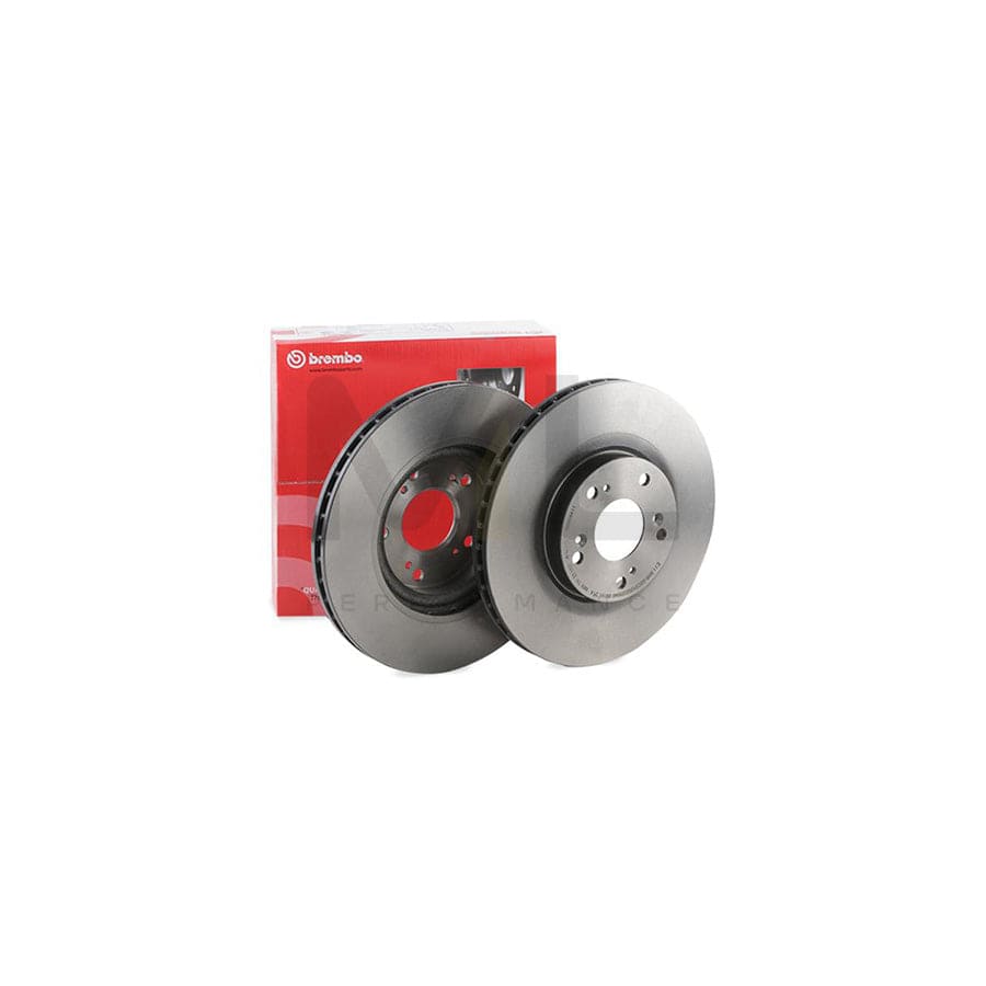 BREMBO COATED DISC LINE 09.9544.11 Brake Disc for HONDA Civic VII Hatchback (EU, EP, EV) Internally Vented, Coated, with bolts/screws  - 1 piece