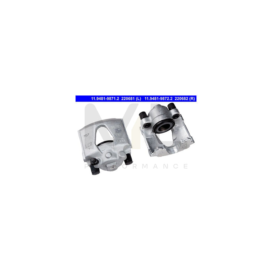 ATE 11.9481-9871.2 Brake Caliper without holder