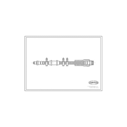 Corteco 19018155 Brake Hose