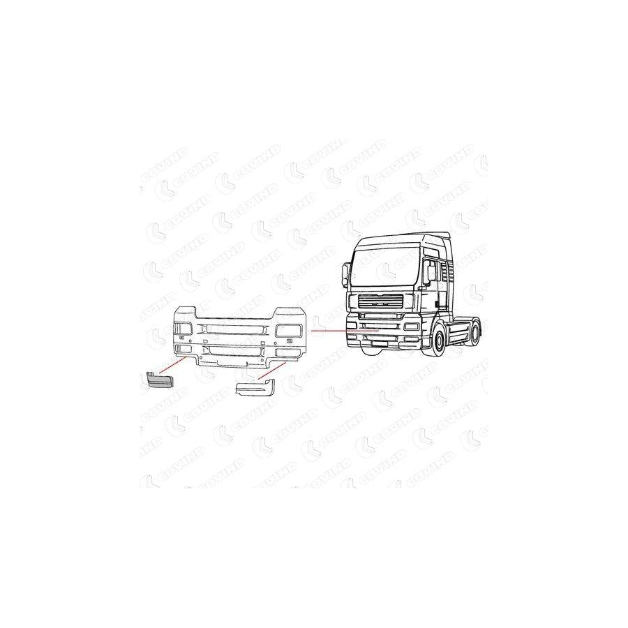 Covind XXL/ 88 Cover, Bumper