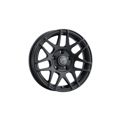 Forgestar F1727B563N26 17x4.5 F14 Drag Semi Concave 5x120.65 ET-26 BS1.75 Satin Black Drag Racing Wheel