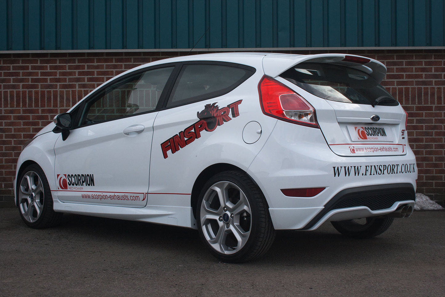 Scorpion SFD074 Ford Fiesta ST 180 76Mm/3 Resonated Cat-Back System  | ML Performance UK UK