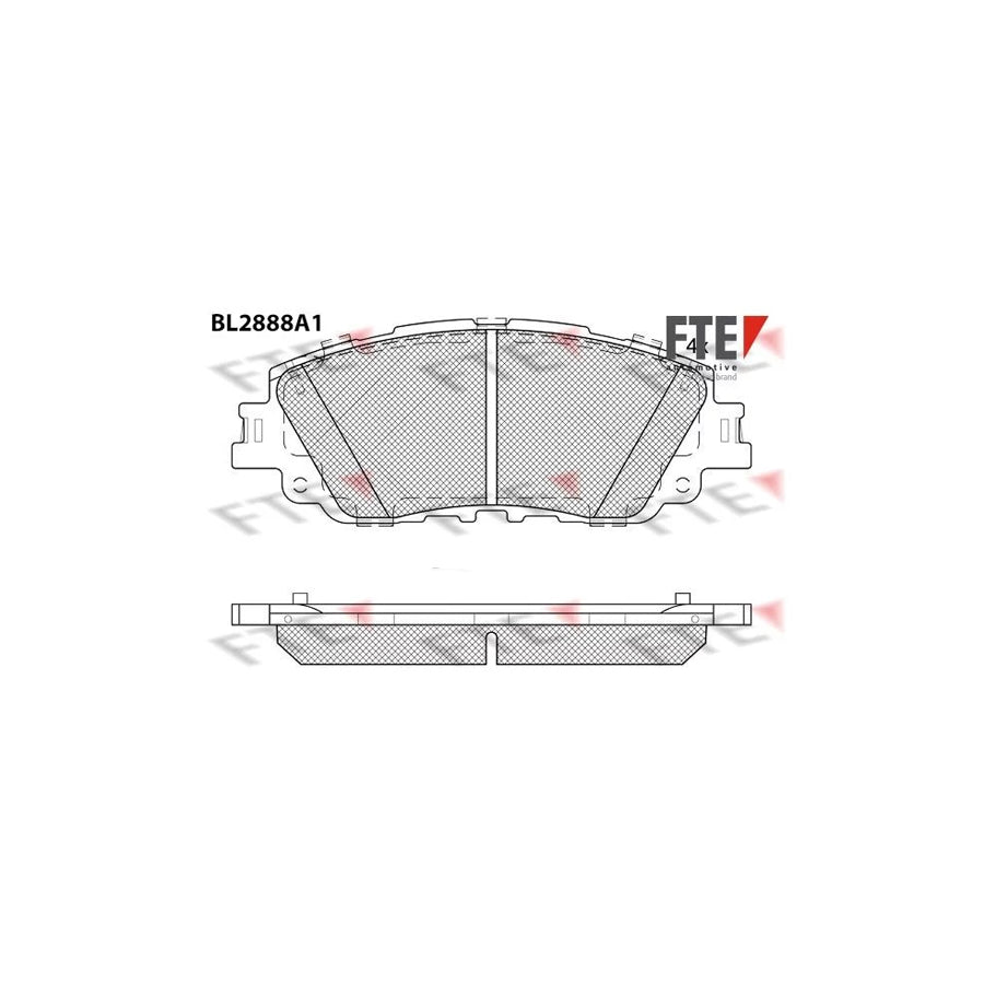FTE 9011128 Brake Pad Set