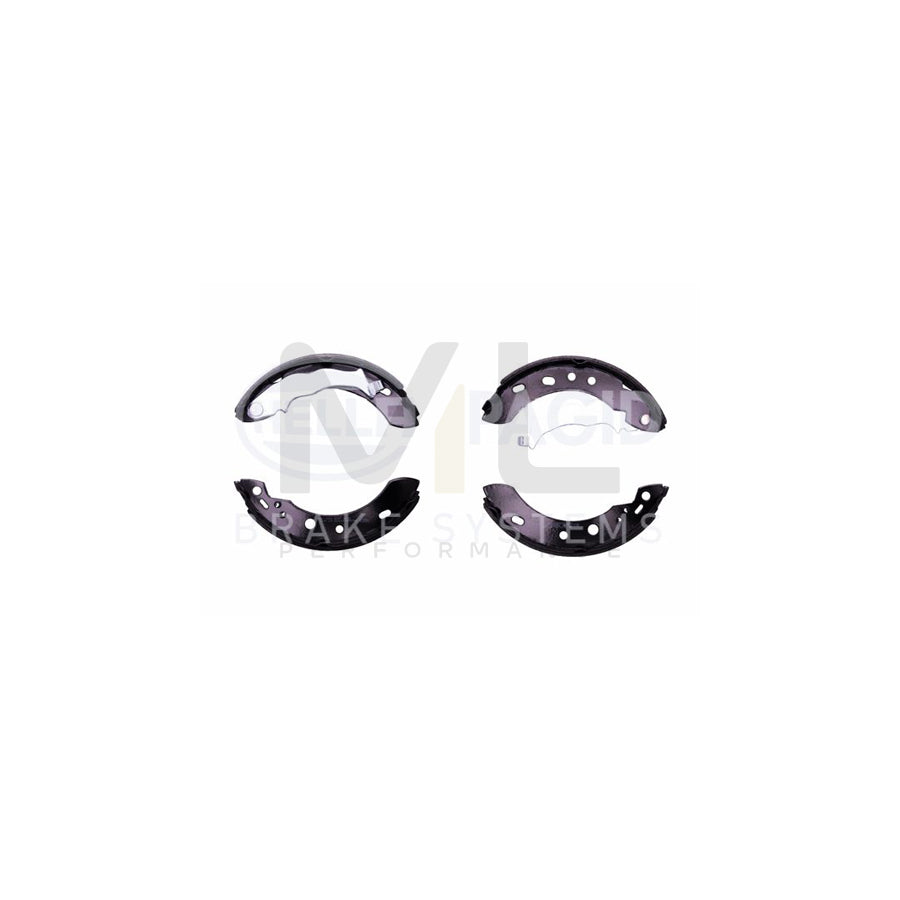 HELLA 8DB 355 002-481 Brake Shoe Set with handbrake lever | ML Performance Car Parts