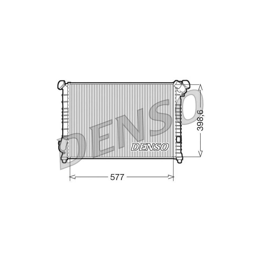 DENSO DRM05102 Engine Radiator