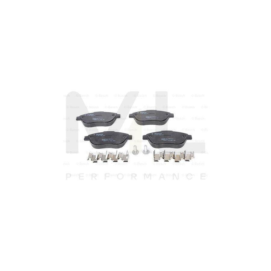 Bosch 0986494074 Brake Pad Set For Fiat Multipla (186) With Anti-Squeak Plate, With Bolts/Screws, With Mounting Manual BP984 | ML Performance Car Parts