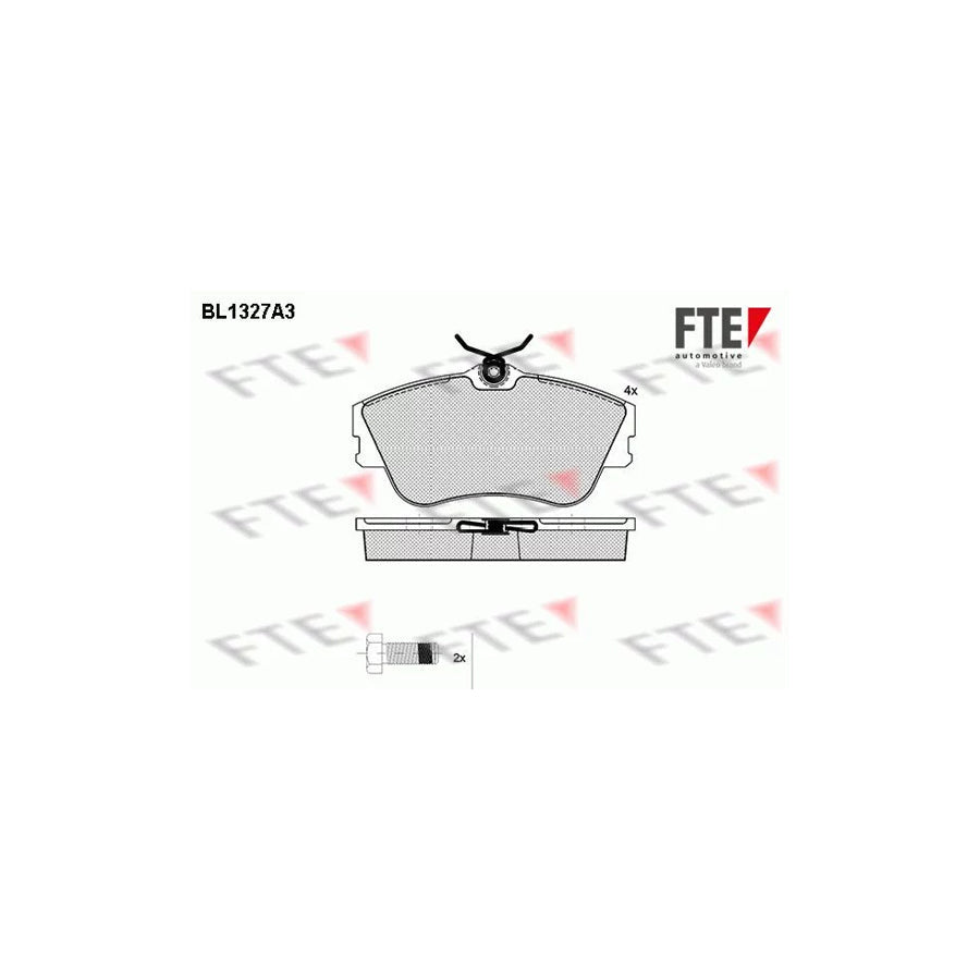 FTE 9010116 Brake Pad Set for VW Transporter